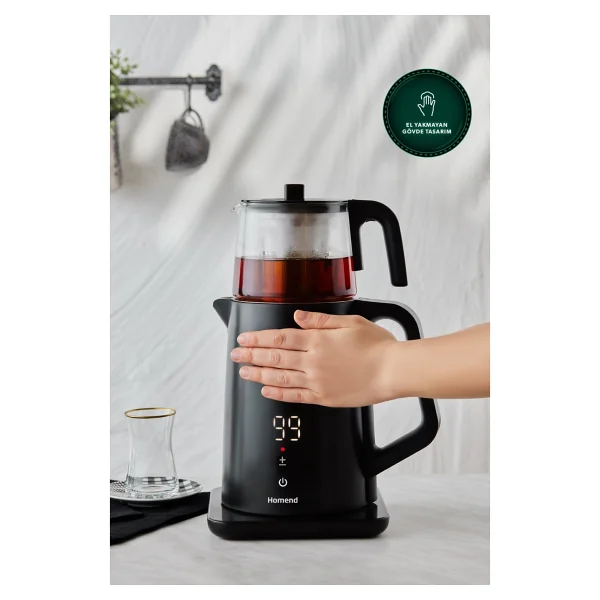 Homend Royaltea Cooltouch 1795h Konuşan 1800 W Çay Makinesi - Görsel 5