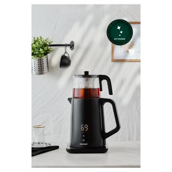 Homend Royaltea Cooltouch 1795h Konuşan 1800 W Çay Makinesi - Görsel 2