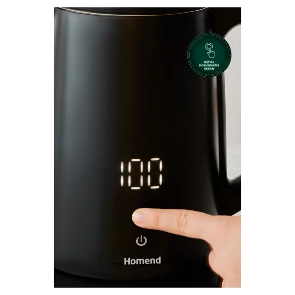 Homend Royaltea Cooltouch 1795h Konuşan 1800 W Çay Makinesi - Görsel 4
