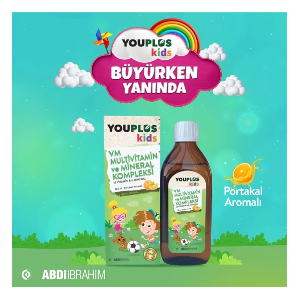 Youplus Kids Omega 3 Balık Yağı 150 Ml Şurup - Görsel 8