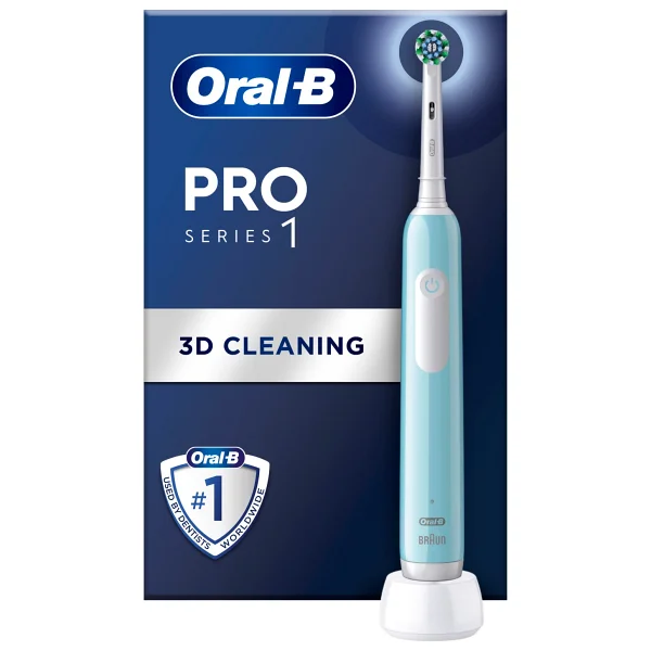 Oral-B Pro Series 1 Mavi Şarjlı Diş Fırçası - Görsel 9