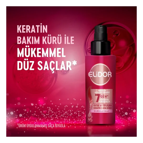 Elidor Brezilya Keratin Terapisi Saç Bakım Serisi 2'li Set - Görsel 5