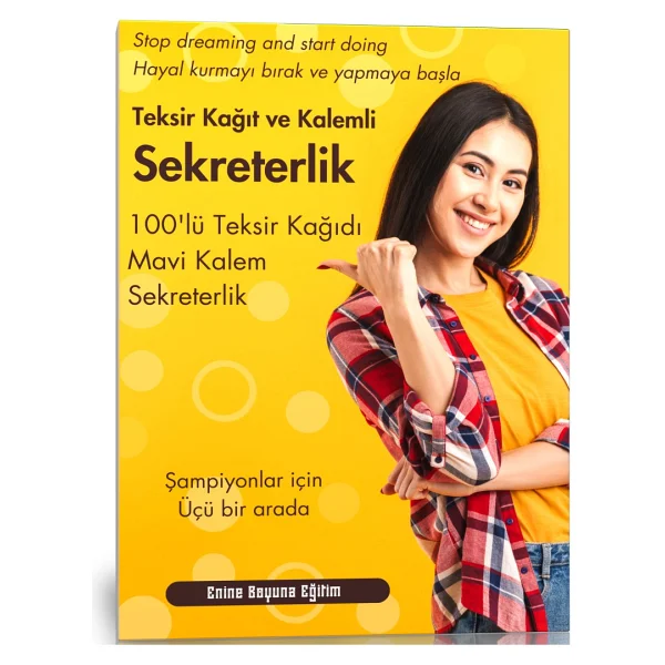 Teksir Kagit Ve Kalemli Sekreterlık - Görsel 6