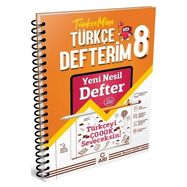 Arı Yayıncılık 8. Sınıf Türkçe Akıllı Defter - Görsel 2