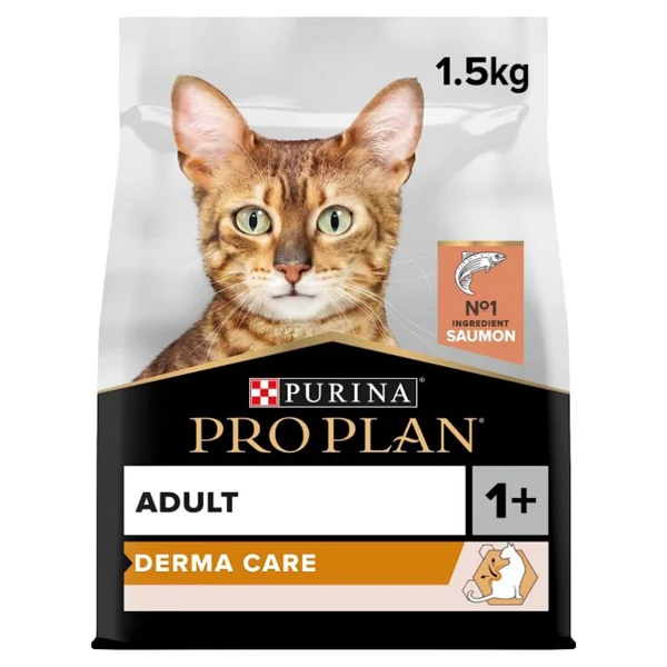 Pro Plan Derma Care Somonlu 1.5 Kg Yetişkin Kedi Maması - Görsel 9