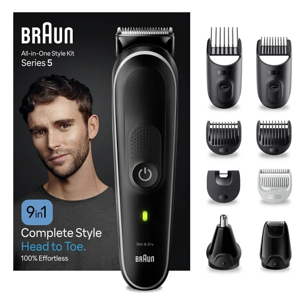 Braun Series 5 Mgk5420 9'u 1 Arada Erkek Bakım Seti - Görsel 10