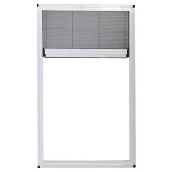 Çağlayan İnşaat Pileli Plise Sürgülü Akordiyon Katlanır Kapı Sinekliği (Plastik Kapı&Pencere-Çelik Kapı) - Açık Kahverengi - 70 X 140 - Görsel 3