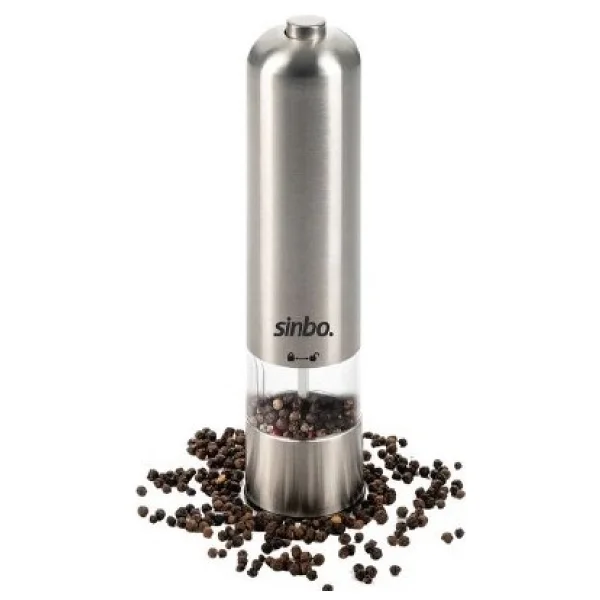 Sinbo Işıklı Otomatik Baharat Ve Tuz Öğütücü Paslanmaz Çelik Gövdeyle Şık Tasarım - Görsel 3