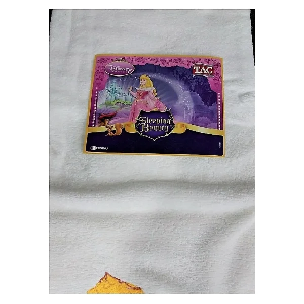 Taç Princess 70 X 130 Cm Nakışlı Banyo Havlusu - Beyaz - Görsel 6