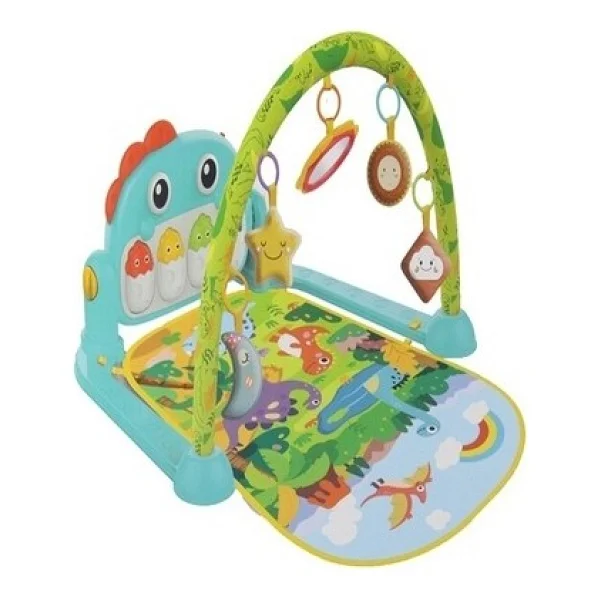 Babycim Dinozor Piyanolu Oyun Halısı - Renkli - 60 X 75 Cm - Görsel 2