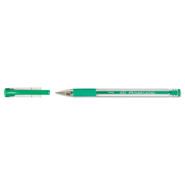 Faber-Castell 1425 İğne Uçlu Yeşil Tükenmez Kalem - Görsel 4