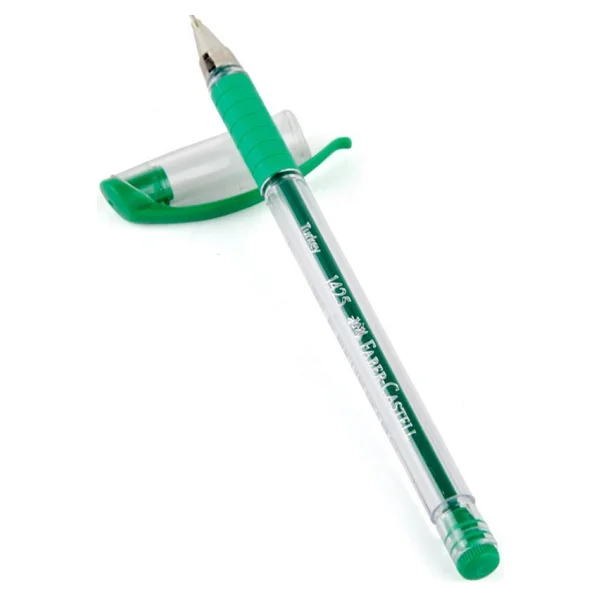 Faber-Castell 1425 İğne Uçlu Yeşil Tükenmez Kalem - Görsel 5