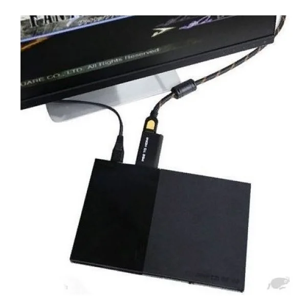 Ps2 To Hdmı TV Kablosu Çevirici Adaptör Dönüştürücü Playstatıon 2 - Görsel 4