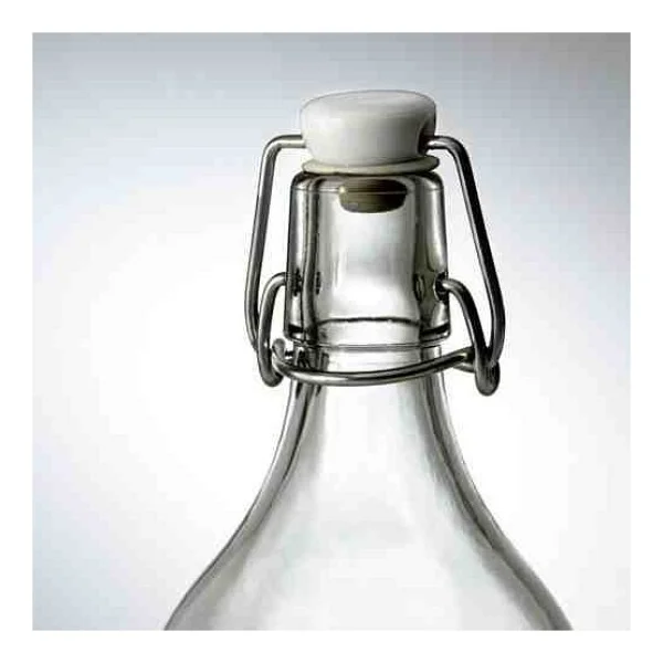 Ikea Korken Cam Su Şişesi 500 Ml - Şeffaf - Görsel 4