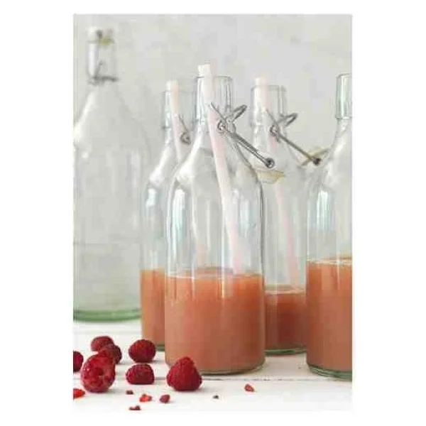 Ikea Korken Cam Su Şişesi 500 Ml - Şeffaf - Görsel 6