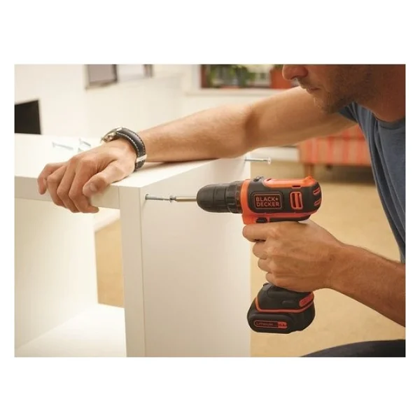 Black+Decker Bdcdd12kb Çift Akülü Vidalama Makinesi - Görsel 4