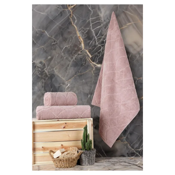 Varol Voli Micro Cotton 70x140 Cm Banyo Havlusu - Görsel 3