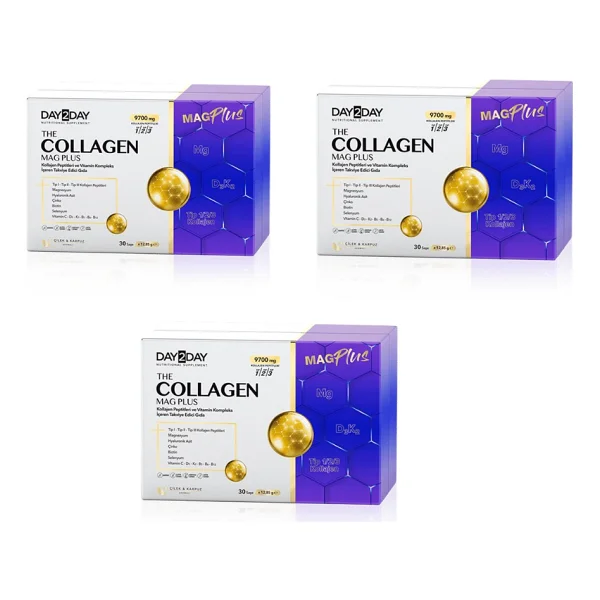 Day2day The Collagen Mag Plus 30 Saşe 3'lü - Görsel 3