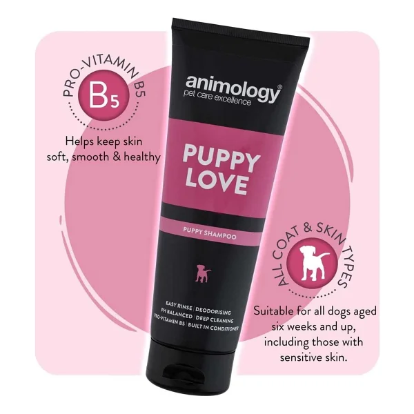 Animology Puppy Love 250 Ml Yavru Köpek Şampuanı - Görsel 4