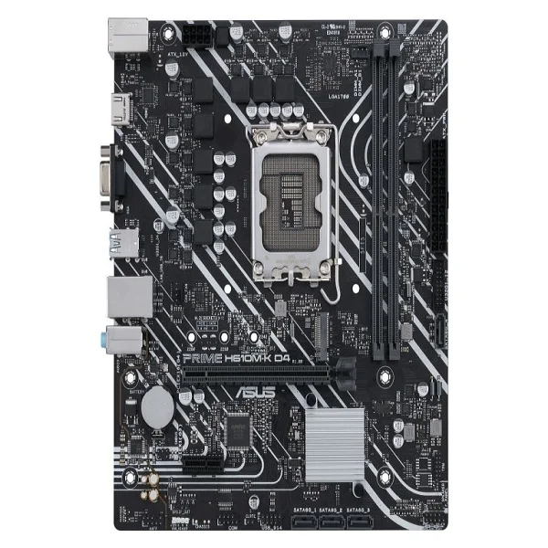 Asus Prime H610m-K D4 Intel Lga1700 DDR4 Micro Atx Anakart - Görsel 2