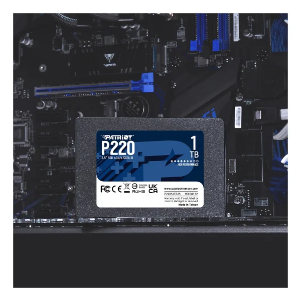 Patriot P220 P220s1tb25 Sata 3.0 2.5" 1 TB SSD - Görsel 4