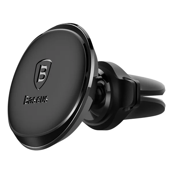 Baseus Magnetic Air Vent Siyah Mıknatıslı Araç Telefon Tutucu - Görsel 6