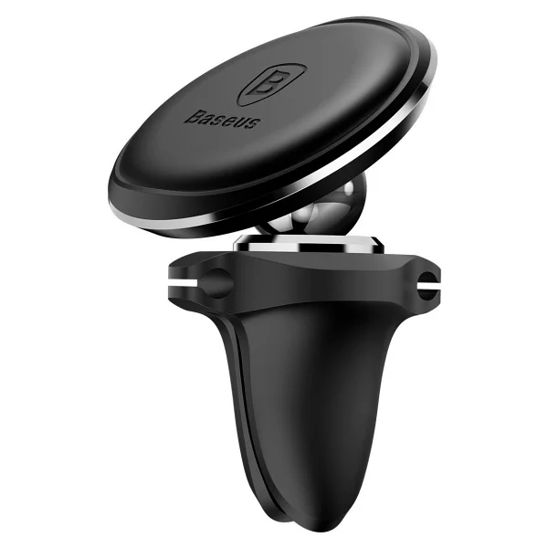 Baseus Magnetic Air Vent Siyah Mıknatıslı Araç Telefon Tutucu - Görsel 3
