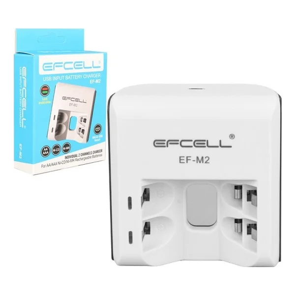 Efcell M2 2'li Pil Şarj Cihazı - Görsel 4