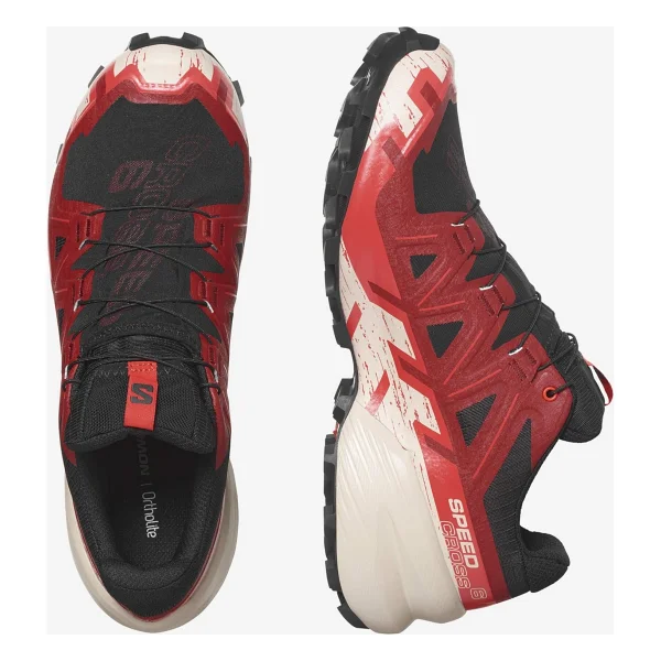 Salomon Speedcross 6 Gore-Tex L47301800 Kırmızı Erkek Koşu Ayakkabısı - Görsel 2