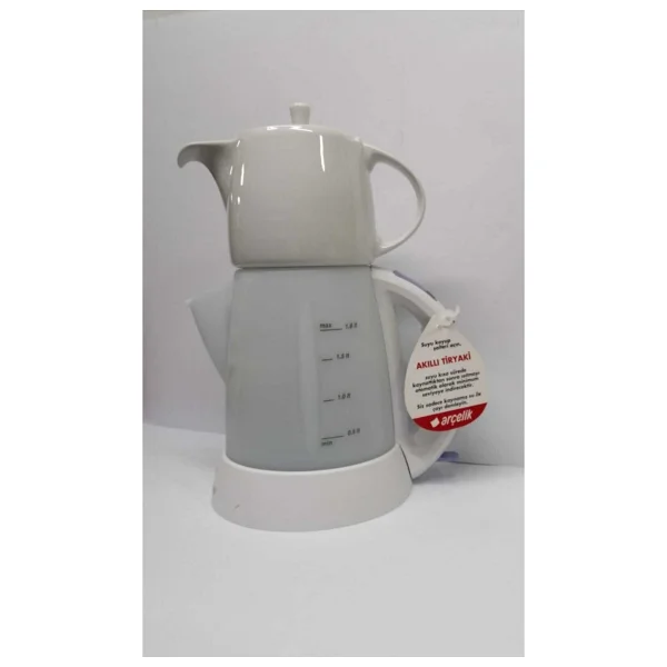 Arçelik K 3282 P 1650 W Porselen Demlikli Çay Makinesi - Görsel 2