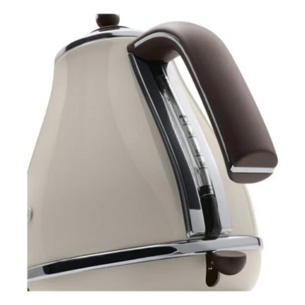 Delonghi Icona Vintage Su Isıtıcısı 0,3 Lt Bej Çelik Malzeme İle Otomatik Kapanma Özelliği - Görsel 4
