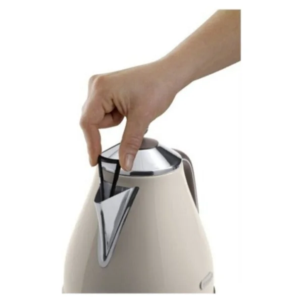 Delonghi Icona Vintage Su Isıtıcısı 0,3 Lt Bej Çelik Malzeme İle Otomatik Kapanma Özelliği - Görsel 2