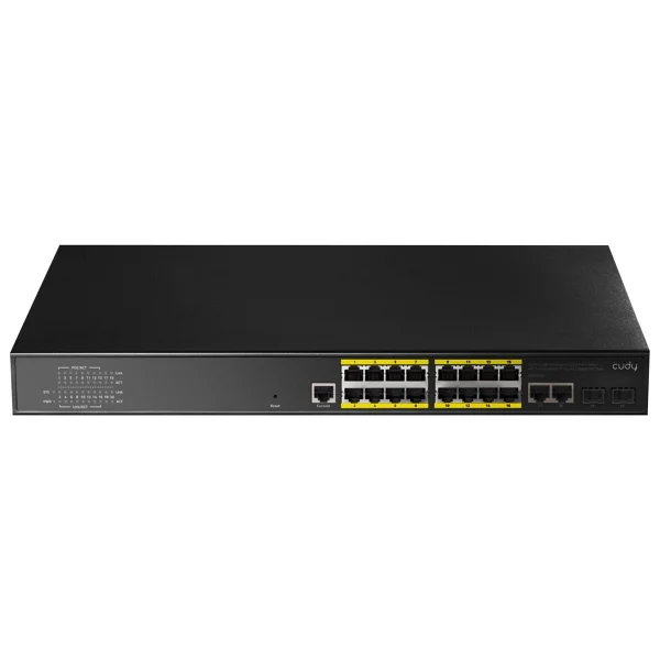 Cudy Gs2018ps2 16 Port 10/100/1000 Mbps Gigabit Switch - Görsel 2