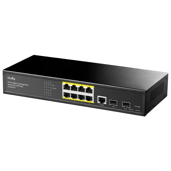 Cudy Gs2008ps2 8 Port 10/100/1000 Mbps Gigabit Switch - Görsel 6