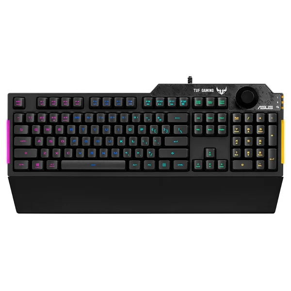 Asus Tuf Gaming K1 RGB Kablolu Oyuncu Klavyesi - Görsel 2