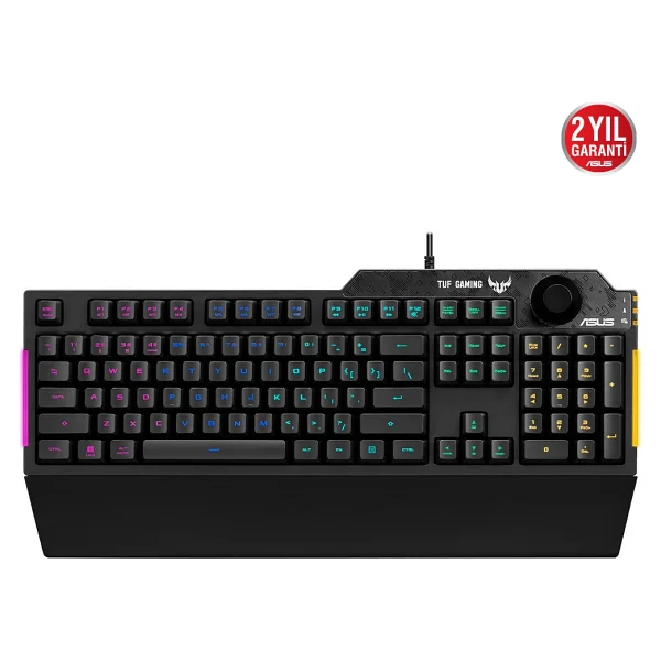 Asus Tuf Gaming K1 RGB Kablolu Oyuncu Klavyesi - Görsel 3