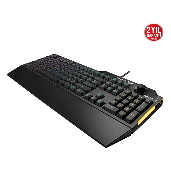 Asus Tuf Gaming K1 RGB Kablolu Oyuncu Klavyesi - Görsel 5