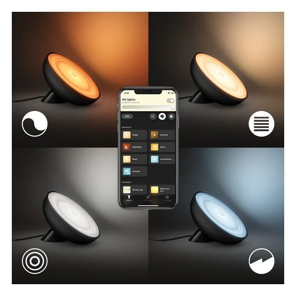 Philips Hue Bloom Akıllı Masa Lambası - Görsel 7