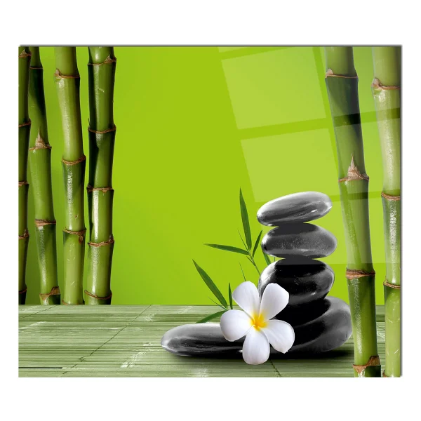 Olinpa Cam Ocak Arkası Koruyucu Bambu - 60 X 52 Cm - Görsel 4