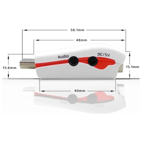 Alfais 4412 HDMI to VGA Dönüştürücü - Görsel 5