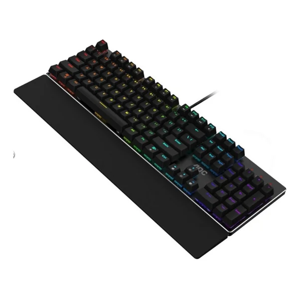 AOC GK500 RGB Red Switch Kablolu Mekanik Oyuncu Klavyesi - Görsel 3