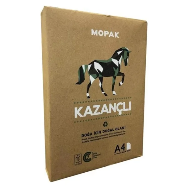 Mopak A4 Kazançlı Ofis Beyaz Fotokopi Kağıdı 80 Gr 500 Sayfa Yüksek Kalite - 1 Adet - Görsel 2
