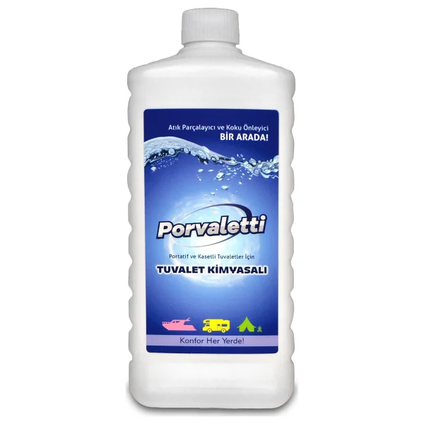 Porvaletti Karavan Ve Tekne Portatif Tuvalet Kimyasalı 1 L - Görsel 4