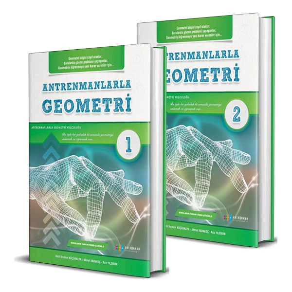 Antrenman Yayınları Antrenmanlarla Geometri 1-2 Kitap Seti - Görsel 2