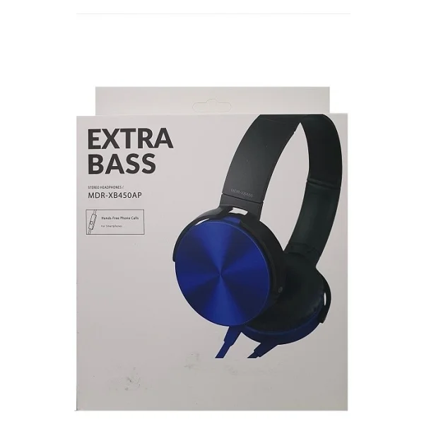 Magicvoice Mdr-Xb450ap Kablolu Kulak Üstü Kulaklık - Görsel 2