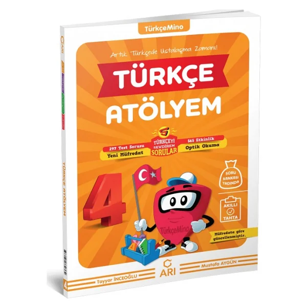 Arı Yayıncılık 4. Sınıf Akıllı Türkçe Atölyem Türkçemino - Görsel 2