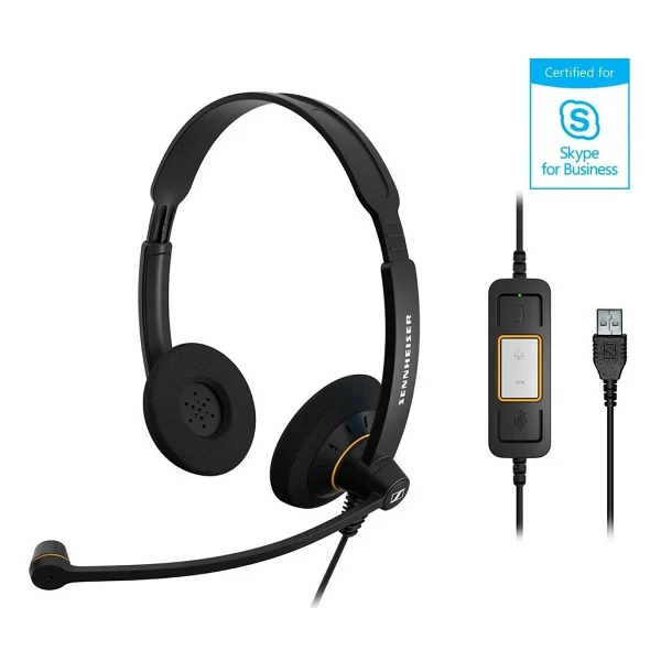 Sennheiser Sc 60 USB Ml Kablolu Çağrı Merkezi Kulaklığı - Görsel 5