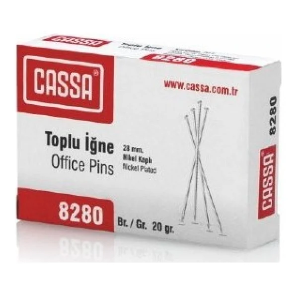 Cassa 8280 Toplu İğne 20 Gr - Görsel 2