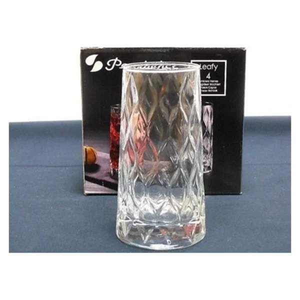 Paşabahçe Leafy 420855 345 Cc 4'lü Meşrubat Bardağı - Görsel 4
