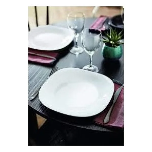 Luminarc Carine Blanc 6'lı Beyaz Servis Tabağı 27 Cm - Görsel 4